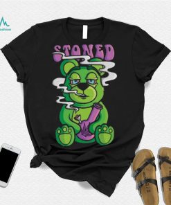 Stoned Weed Bear Crewneck Shirt