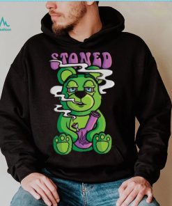 Stoned Weed Bear Crewneck Shirt