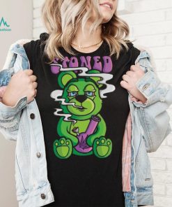 Stoned Weed Bear Crewneck Shirt