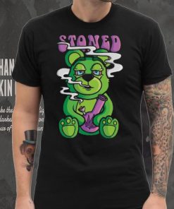 Stoned Weed Bear Crewneck Shirt