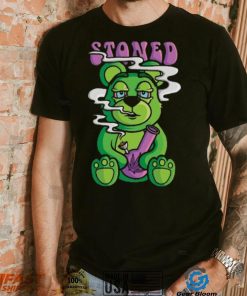 Stoned Weed Bear Crewneck Shirt