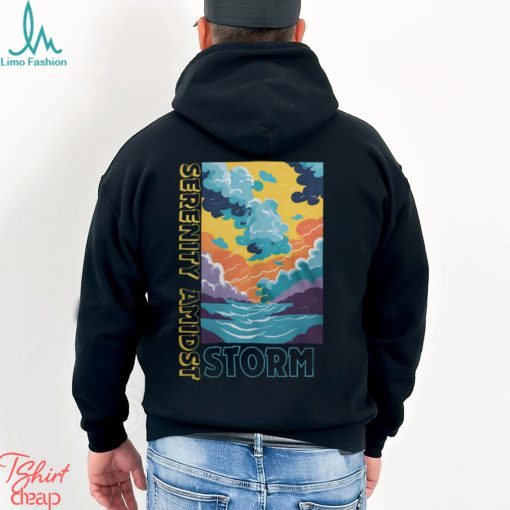 Storm Serenity Amidst Shirt
