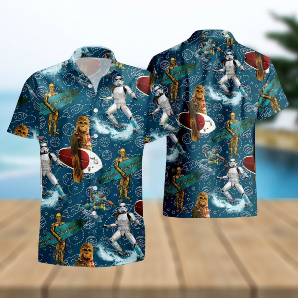 Stormtrooper Mandalorian Chewbacca C 3P0 Star Wars Hawaiian Shirt And Short Stormtrooper Mandalorian Chewbacca C 3P0 Star Wars Hawaiian Shirt And Short