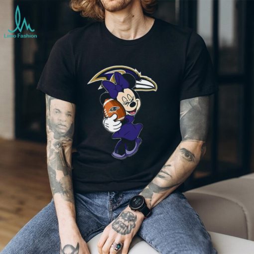 Stream NFL Baltimore Ravens Minnie Mouse Ball T Shirt