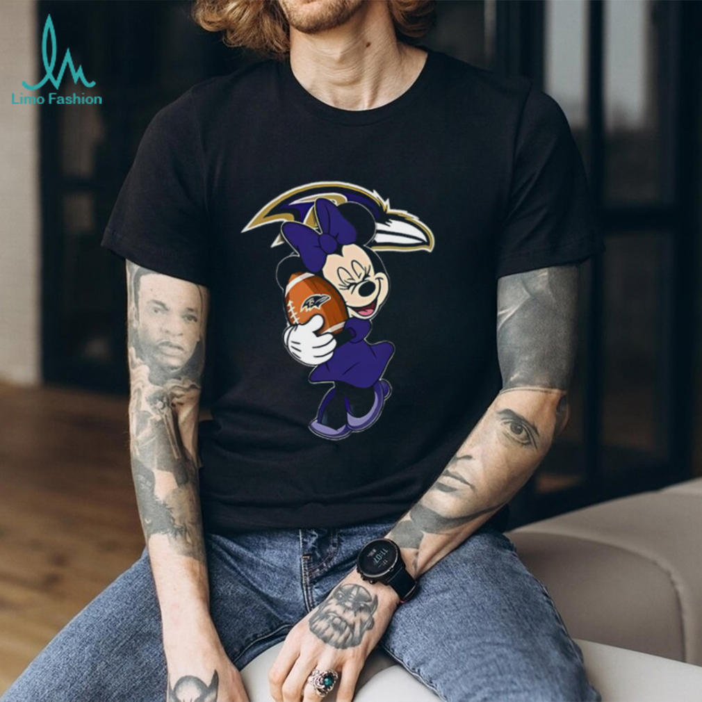 Stream NFL Baltimore Ravens Minnie Mouse Ball T Shirt Stream NFL Baltimore Ravens Minnie Mouse Ball T Shirt