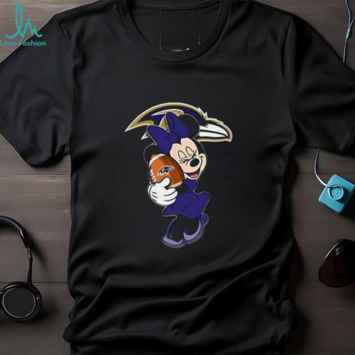 Stream NFL Baltimore Ravens Minnie Mouse Ball T Shirt