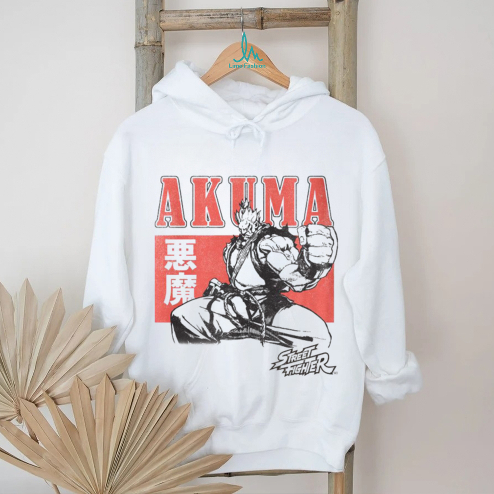 Street Fighter Akuma Reverse Hoodie