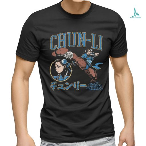Street Fighter Chun Li Varsity Shirt