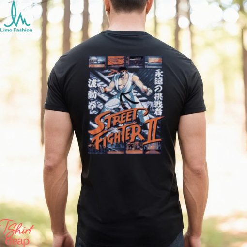 Street Fighter Ryu And Scenes T Shirt