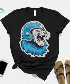 Strong Detroit Lion Wearing Helmet shirt