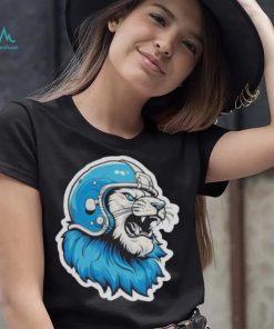 Strong Detroit Lion Wearing Helmet shirt