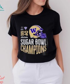 Stylistdesigns Shirts Washington Huskies 2024 Sugar Bowl Champions Purple Helmet T Shirt