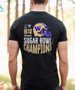 Stylistdesigns Shirts Washington Huskies 2024 Sugar Bowl Champions Purple Helmet T Shirt