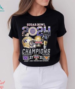 Sugar Bowl 2024 Washington Huskies Champions 37 31 Texas Longhorns Shirt, hoodie, sweater, long sleeve and tank top Sugar Bowl 2024 Washington Huskies Champions 37 31 Texas Longhorns Shirt