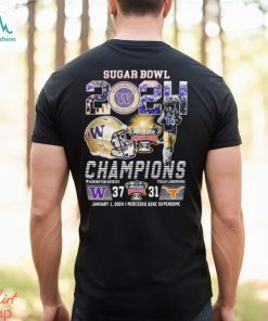 Sugar Bowl 2024 Washington Huskies Champions 37 31 Texas Longhorns Shirt, hoodie, sweater, long sleeve and tank top Sugar Bowl 2024 Washington Huskies Champions 37 31 Texas Longhorns Shirt