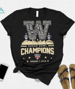 Sugar Bowl Champions 2024 Huskies t shirt