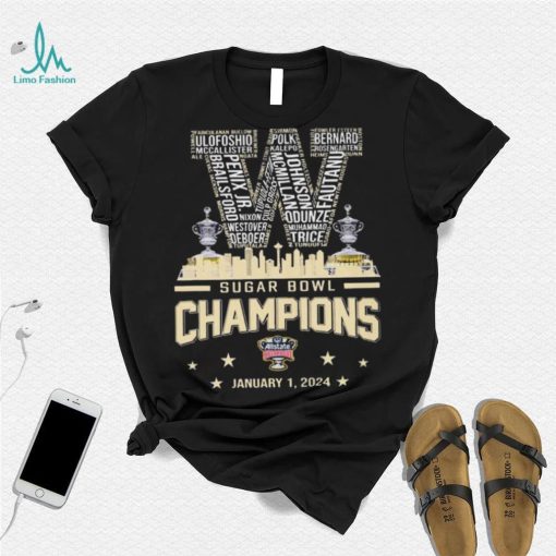 Sugar Bowl Champions 2024 Huskies t shirt