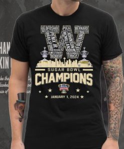 Sugar Bowl Champions 2024 Huskies t shirt