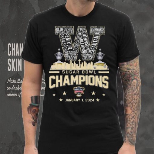 Sugar Bowl Champions 2024 Huskies t shirt