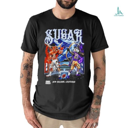 Sugar Bowl Game 2024 Texas Longhorns And Washington Huskies New Orleans Louisiana Shirt