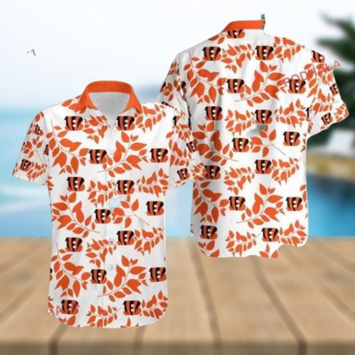 Summer Aloha Bengals Apparel, Cincinnati NFL Hawaiian Shirt & Shorts