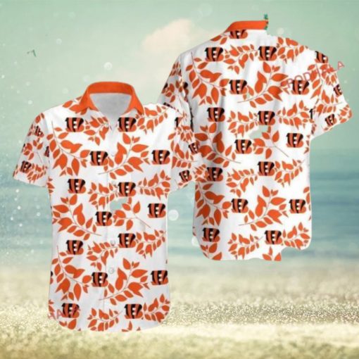 Summer Aloha Bengals Apparel, Cincinnati NFL Hawaiian Shirt & Shorts