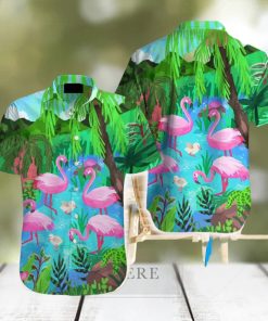 Summer Tropical Flaming Hawaiian Shirt Aloha Casual Shirt For Men And Women