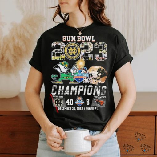 Sun Bowl 2023 Notre Dame Football Champions 40 8 Shirt