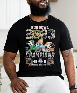 Sun Bowl 2023 Notre Dame Football Champions 40 8 Shirt