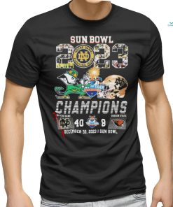 Sun Bowl 2023 Notre Dame Football Champions 40 8 Shirt