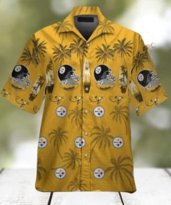 Sun Kissed Design Pittsburg Steelers Hawaiian Shirt