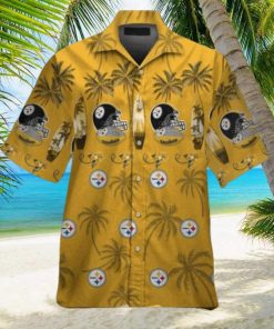 Sun Kissed Design Pittsburg Steelers Hawaiian Shirt