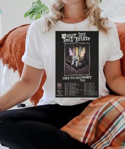 Sunny Day Real Estate 2024 Diary 30th Anniversary Tour Poster t shirt