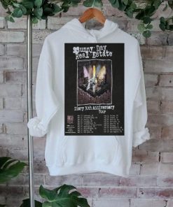 Sunny Day Real Estate 2024 Diary 30th Anniversary Tour Poster t shirt