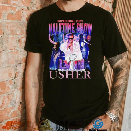 Super Bowl 2024 LVIII Halftime show Usher Shirt