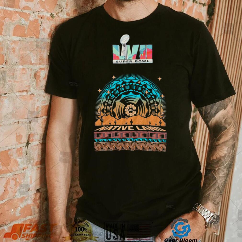 Super Bowl LVII T Shirt Mens M Medium Aztec Native Land Kansas City Chiefs NFL Shirt Super Bowl LVII T Shirt Mens M Medium Aztec Native Land Kansas City Chiefs NFL Shirt