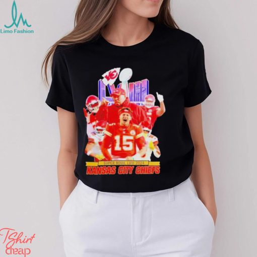 Super Bowl LVIII 2024 Chiefs Kansas City Chiefs Signature Shirt