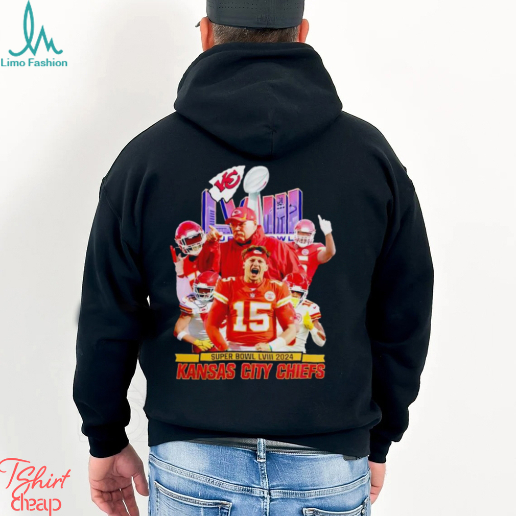 Super Bowl LVIII 2024 Kansas City Chiefs team shirt Super Bowl LVIII 2024 Kansas City Chiefs team shirt