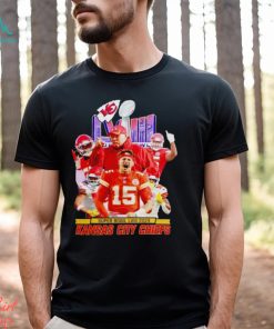 Super Bowl LVIII 2024 Kansas City Chiefs team shirt