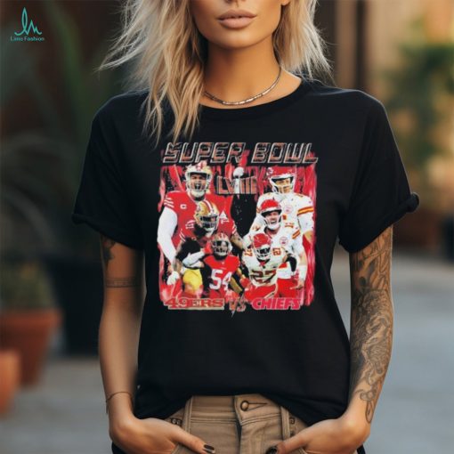 Super Bowl LVIII 49Ers vs Chiefs Shirt