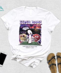 Super Bowl LVIII 58 Las Vegas Kansas City Chiefs vs San Francisco 49ers shirt