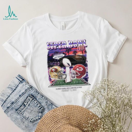 Super Bowl LVIII 58 Las Vegas Kansas City Chiefs vs San Francisco 49ers shirt