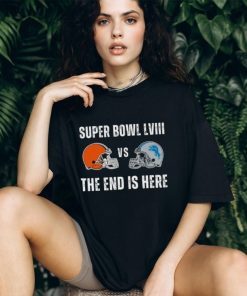 Super Bowl LVIII Browns Versus Lions 2024 Funny Football T Shirt, hoodie, sweater, long sleeve and tank top Super Bowl LVIII Browns Versus Lions 2024 Funny Football T Shirt