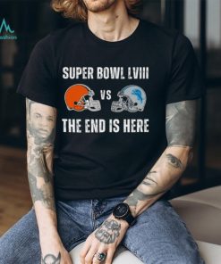 Super Bowl LVIII Browns Versus Lions 2024 Funny Football T Shirt, hoodie, sweater, long sleeve and tank top Super Bowl LVIII Browns Versus Lions 2024 Funny Football T Shirt