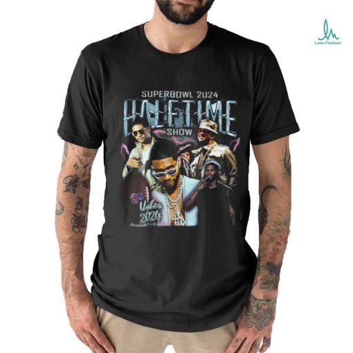 Super Bowl LVIII Halftime Show Usher 2024 In Las Vegas Classic T Shirt
