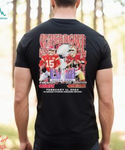 Super Bowl LVIII Kansas City Chiefs vs San Francisco 49Ers 2024 T Shirt