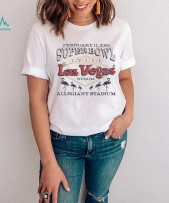 Super Bowl LVIII Las Vegas Retro NFL T Shirt