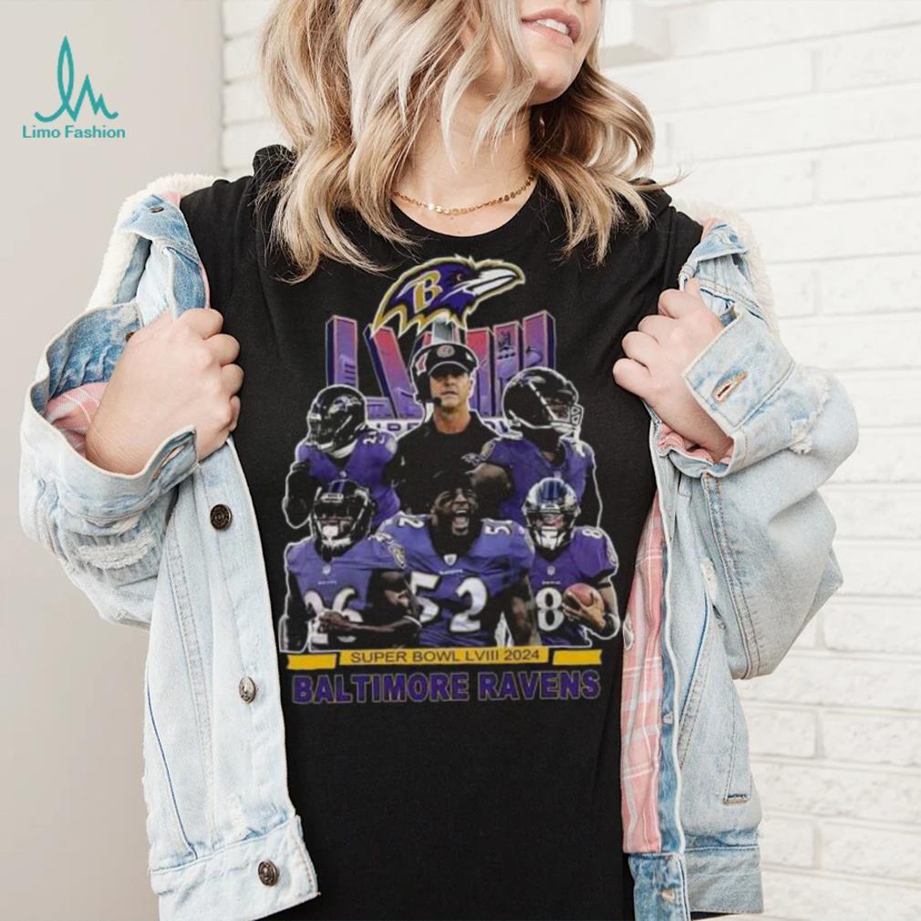 Super Bowl Lviii 2024 Baltimore Ravens T Shirt Super Bowl Lviii 2024 Baltimore Ravens T Shirt