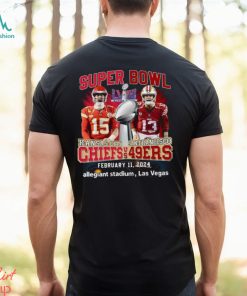 Super Bowl Lviii Chiefs Vs 49ers Shirt