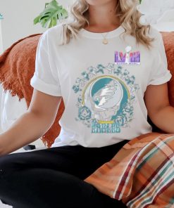 Super Bowl Lviii Grateful Dead Roses Dancing Bears Philadelphia Eagles Shirt